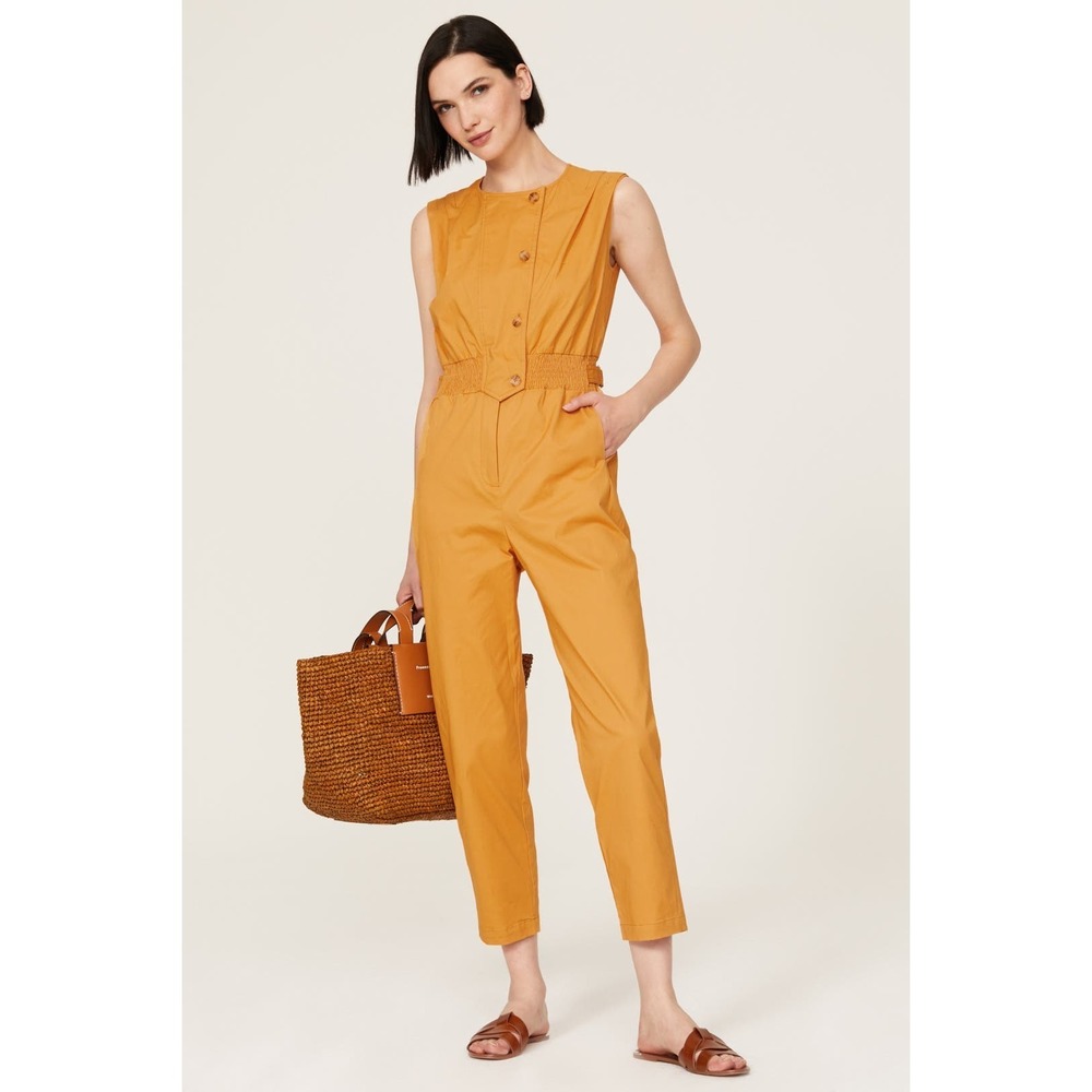 Thakoon Collective Khaki Jumpsuit